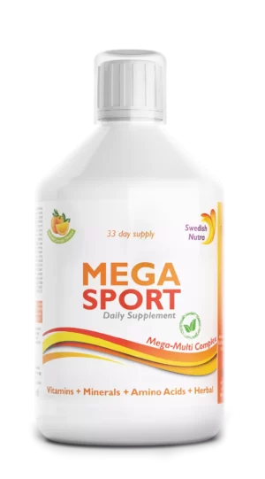Swedish Nutra Mega Sport vitamini i suplementi za aktivan sportski zivot