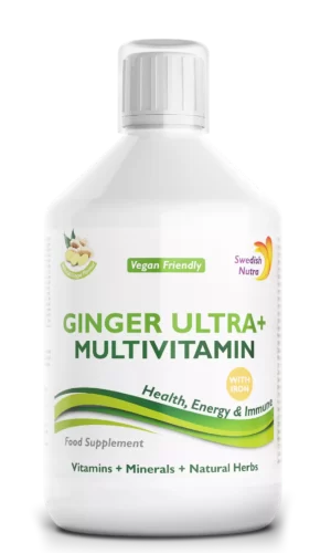 Swedish Nutra Ginger Ultra+ Multivitamin sa dzumbirom za zdravlje, energiju i imunoloski sistem