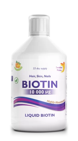 Swedish Nutra Biotin 10 000 biotin suplement