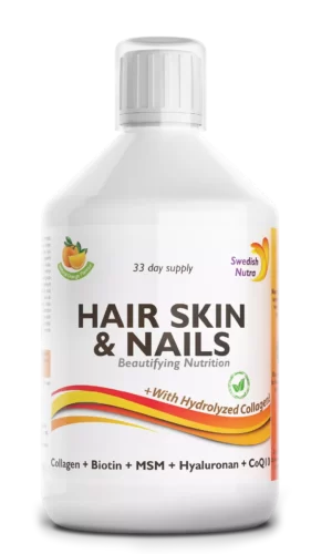 Swedish Nutra Hair Skin & Nails suplement za jaku i zdravu kosu, kozu i nokte